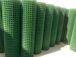 硬塑綠色鐵絲網